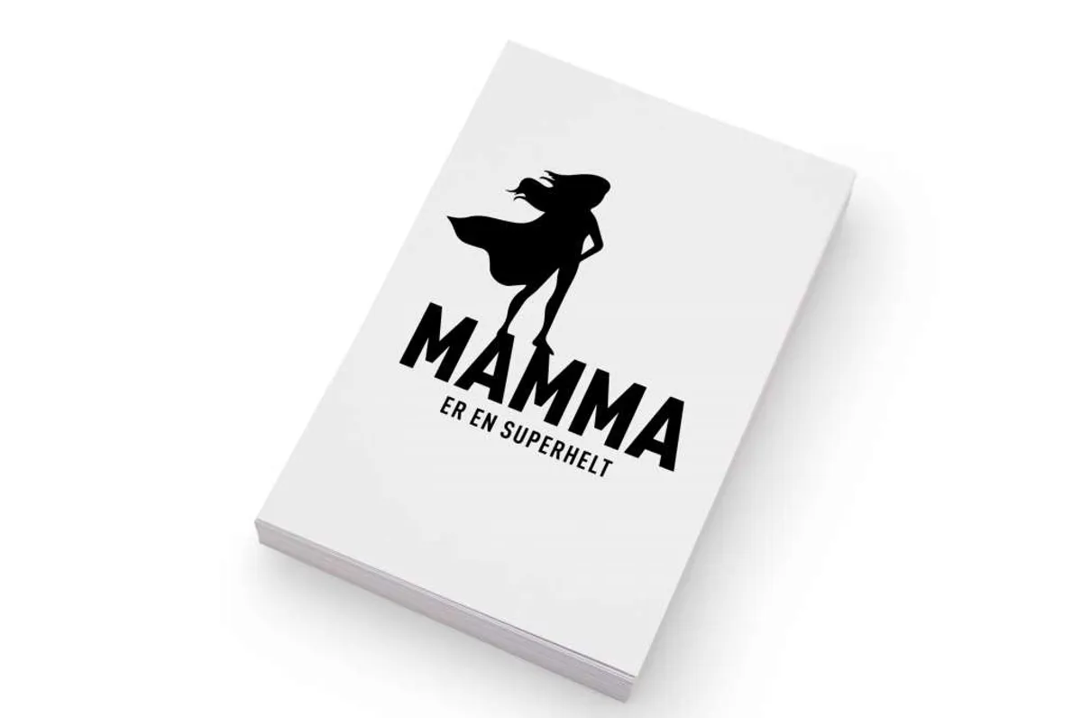 Mamma er en superhelt | 10x15 cm