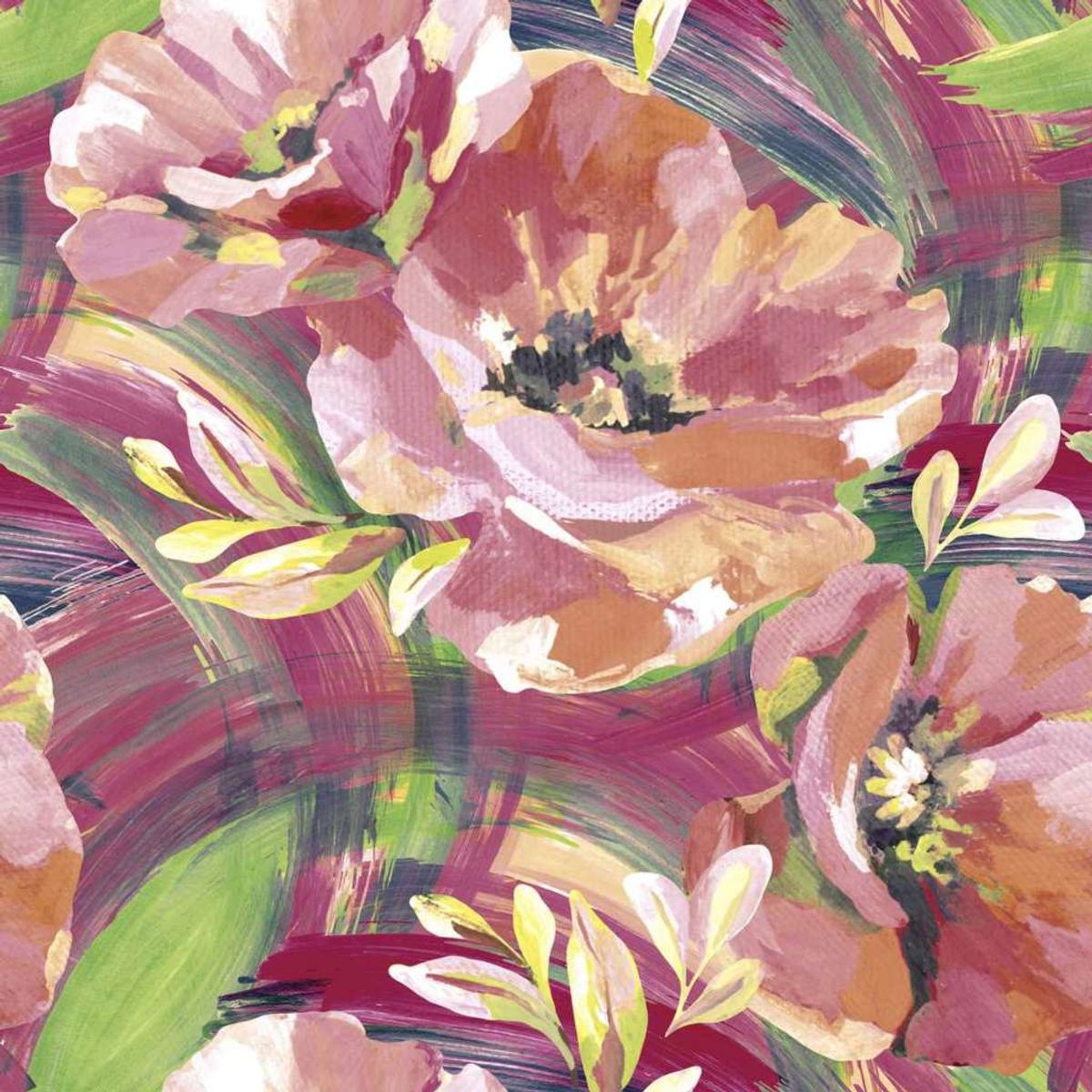 Servietter, Vivid flowers, vanlig