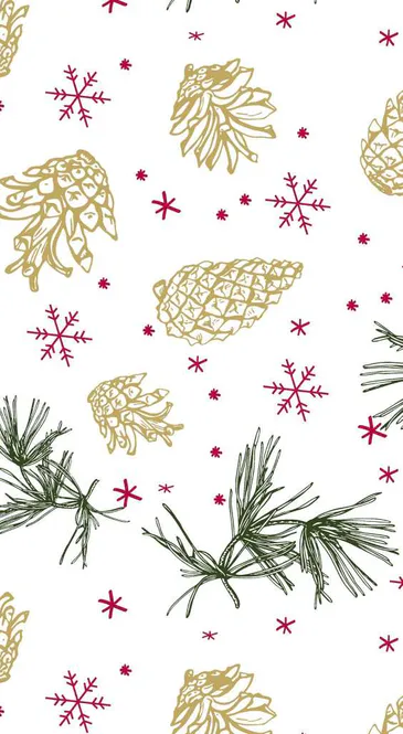 Hovedbilde Servietter 20 stk, Golden cones, 33x40 cm