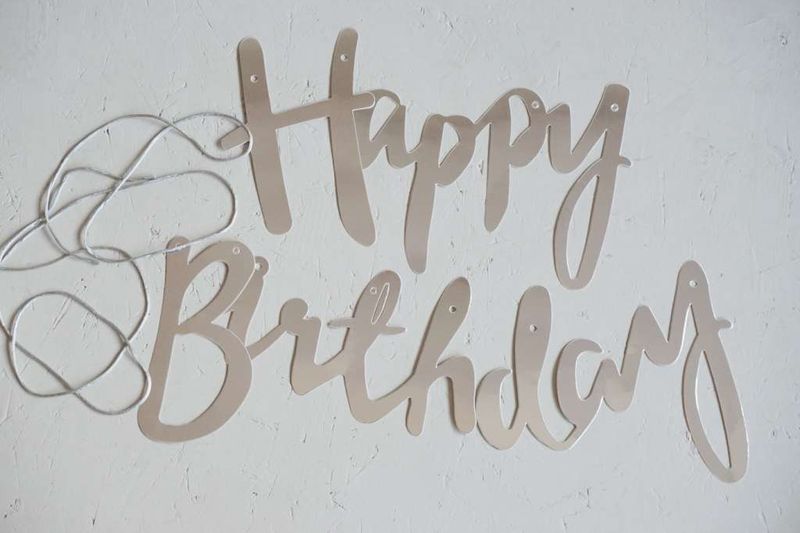 Happy Birthday banner 