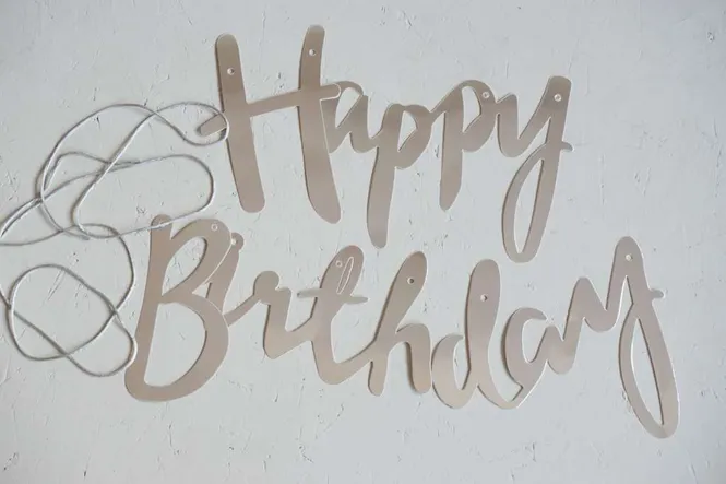 Hovedbilde Happy Birthday banner 