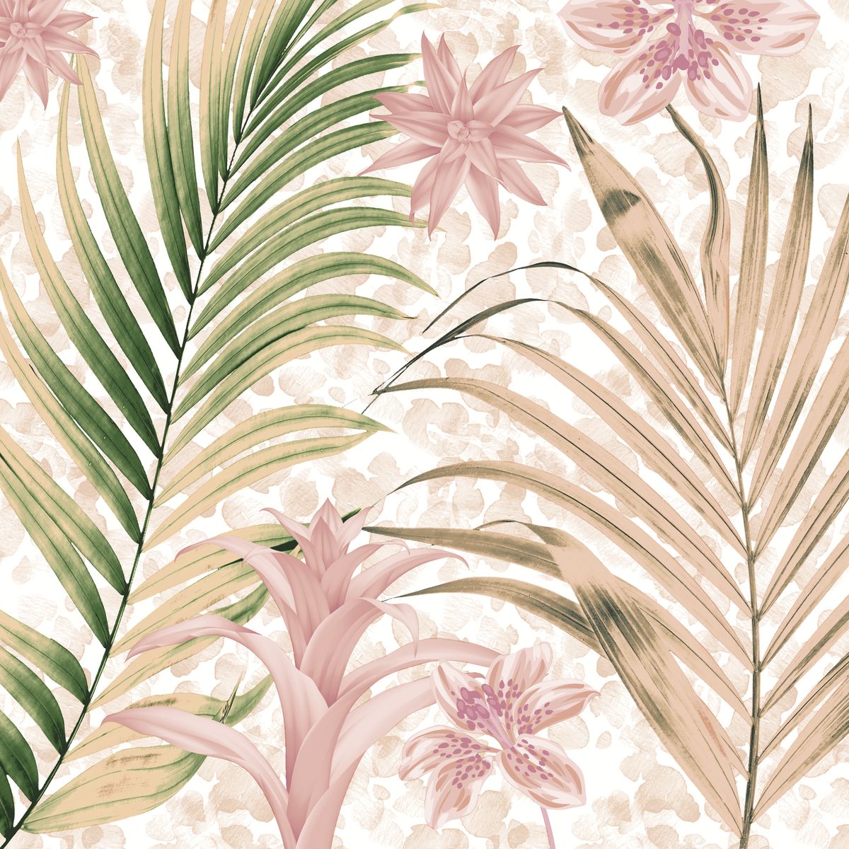 Servietter, Wild palms, vanlig