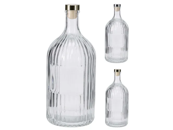 Hovedbilde Vannflaske i glass  1000ml